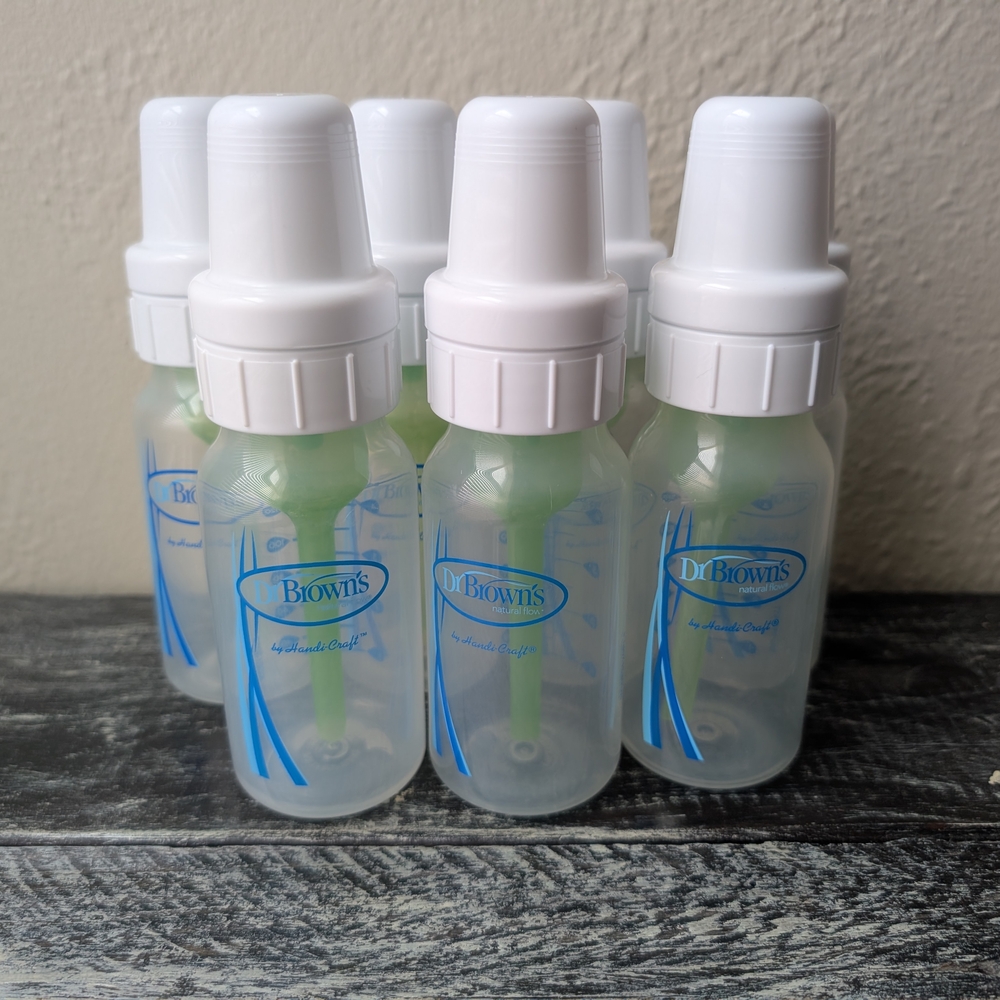 Dr. Brown's Baby Bottles with White Caps